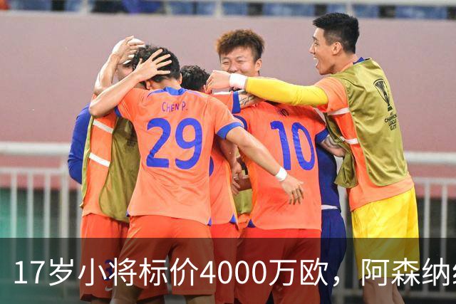 17岁小将标价4000万欧，阿森纳纽卡还要等一年